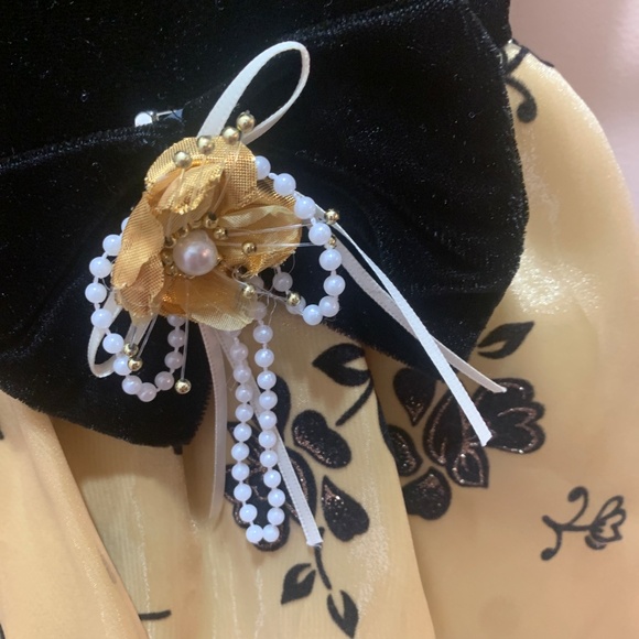 My Cotton Candy Formal Toddler size 4.  Beautiful dress with velvet top. - Picture 2 of 7